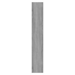 Berkfield Home Shoe Cabinet Grey Sonoma 63x24x147 cm Engineered Wood - Size: 63 x 24 x 147 cm - thumbnail 5