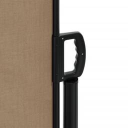 Berkfield Home Retractable Side Awning Taupe 140x1000 cm - thumbnail 8