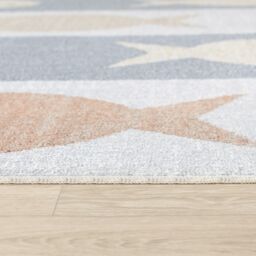 Livabliss Lilian - Kids Beige Orange Grey Yellow Washable Rug for Children's Rooms - Size: 160 cm x 215 cm - thumbnail 8