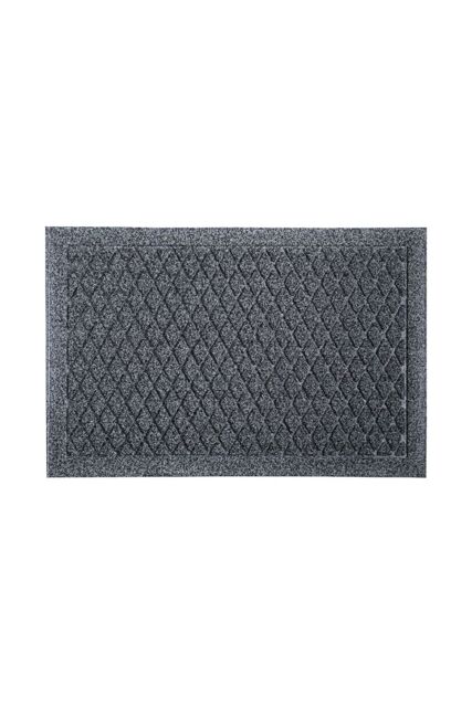 JVL Dirt Defender Scraper Doormat 40x60cm Diamond Grey - Size: 40 cm x 60 cm - image 1
