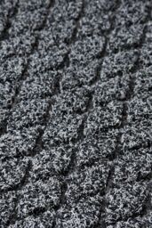 JVL Dirt Defender Scraper Doormat 40x60cm Diamond Grey - Size: 40 cm x 60 cm - thumbnail 3