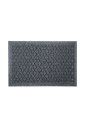 JVL Dirt Defender Scraper Doormat 40x60cm Diamond Grey - Size: 40 cm x 60 cm - thumbnail 1