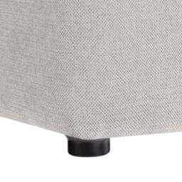 Wyld and Coco Multifunction Footstool - Light Grey Polyester 38 x 38 cm - thumbnail 6
