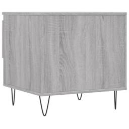 Berkfield Home Coffee Tables 2 pcs Grey Sonoma 50x46x50 cm Engineered Wood - Size: 50 x 46 x 50 cm - thumbnail 9