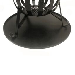 Poppyforge Brazier Ash Pan - Steel - L50.8 x W50.8 x H0.8 cm - Black - thumbnail 2