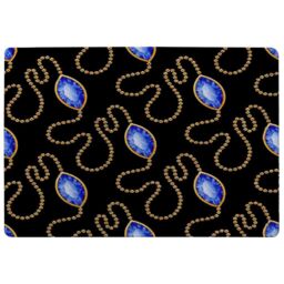 Benjamin Tate Design Diamond Necklaces Rug in Natural - Size: Large - thumbnail 1