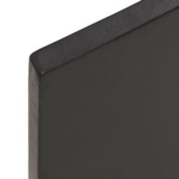 Berkfield Home Wall Shelf Dark Grey 60x50x2 cm Treated Solid Wood Oak in Brown - Size: 60 x 50 x 2 cm - thumbnail 4