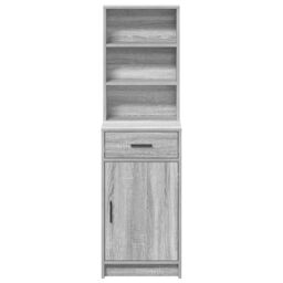 Berkfield Home Highboard Grey Sonoma 40x41x135 cm Engineered Wood - Size: 40 x 41 x 135 cm - thumbnail 6