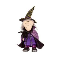 Garden Greatness Animated Standing Halloween Witch Decoration in Purple - Size: 1 Pack - thumbnail 2