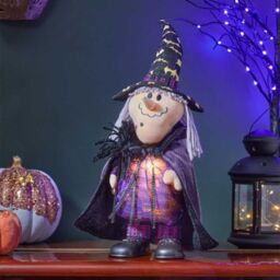 Garden Greatness Animated Standing Halloween Witch Decoration in Purple - Size: 1 Pack - thumbnail 1