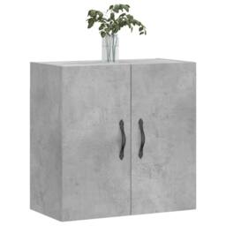 Berkfield Home Wall Cabinet Concrete Grey 60x31x60 cm Engineered Wood - Size: 60 x 31 x 60 cm - thumbnail 3