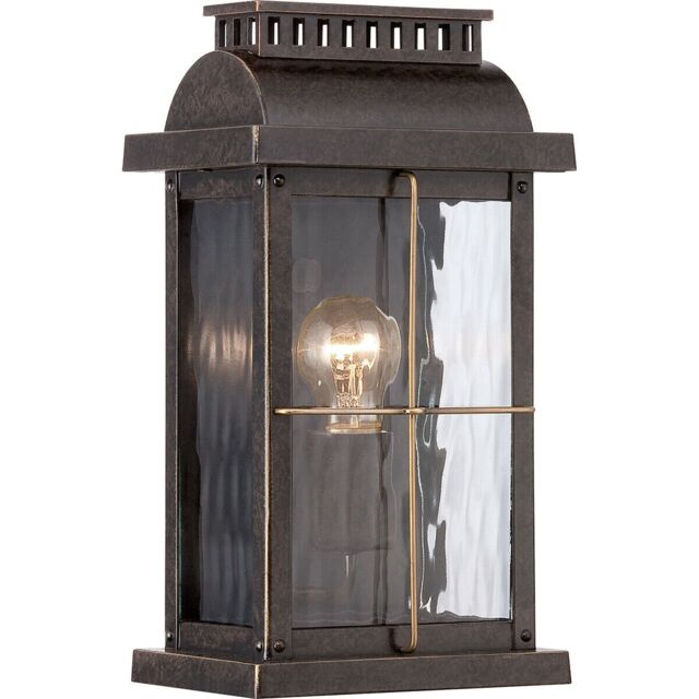 Loops Outdoor IP44 Wall Light Imperial Bronze LED E27 60W d02190