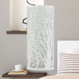 First Choice Lighting Set of 2 Forest - White 26cm Woodland Table Lamps - thumbnail 7