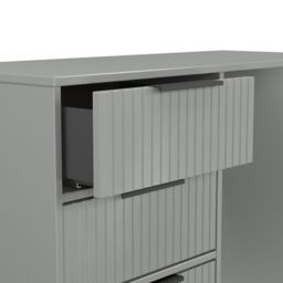Ready Assembled 2 U Menai 4 Drawer Vanity (Ready Assembled) in Dark Grey - thumbnail 6