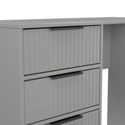 Ready Assembled 2 U Menai 4 Drawer Vanity (Ready Assembled) in Dark Grey - thumbnail 5