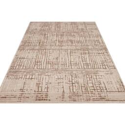 THE RUGS Terrain Designer Shortpile Rug Durable Synthetic Fibre, Modern in Light Brown - Size: 160 cm x 235 cm - thumbnail 4