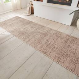 THE RUGS Terrain Designer Shortpile Rug Durable Synthetic Fibre, Modern in Light Brown - Size: 160 cm x 235 cm - thumbnail 7