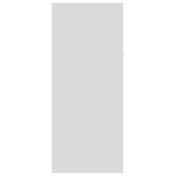 Berkfield Home Shoe Cabinet White 60x35x84 cm Engineered Wood - Size: 60 x 35 x 84 cm - thumbnail 8