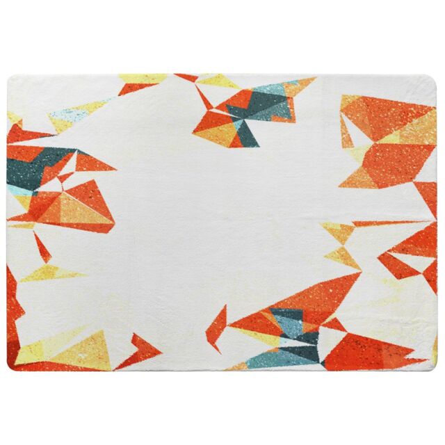 Benjamin Tate Design Autumn Geometric Rug in Natural - Size: Large - image 1