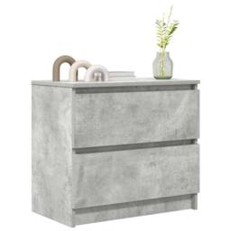 Berkfield Home TV Cabinet Concrete Grey 60x35x54 cm Engineered Wood - Size: 60 x 35 x 54 cm - thumbnail 4