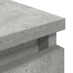 Berkfield Home TV Cabinet Concrete Grey 60x35x54 cm Engineered Wood - Size: 60 x 35 x 54 cm - thumbnail 9