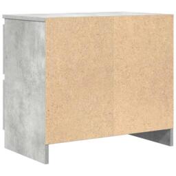 Berkfield Home TV Cabinet Concrete Grey 60x35x54 cm Engineered Wood - Size: 60 x 35 x 54 cm - thumbnail 8