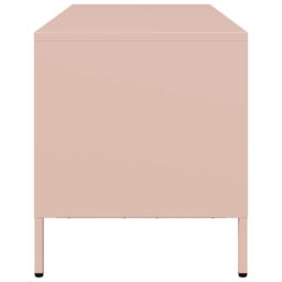 Berkfield Home TV Cabinet Pink 101.5x39x43.5 cm Cold-rolled Steel - thumbnail 6