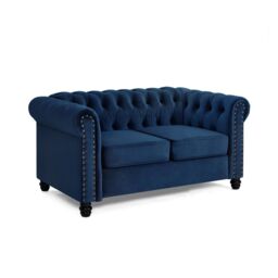Home Detail Chester 2 Seater Sofa in Dark Blue - thumbnail 2