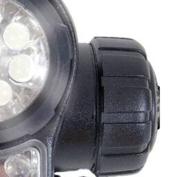 Web-Tex LED Head Torch in Black - thumbnail 2