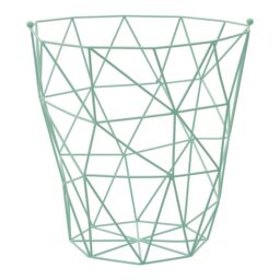 Orsina Stylish Copper Finish Storage Basket, Functional Storage Basket For Kitchen, Durable Decorative Basket in Green - thumbnail 2