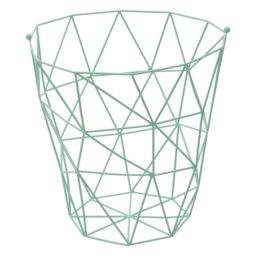 Orsina Stylish Copper Finish Storage Basket, Functional Storage Basket For Kitchen, Durable Decorative Basket in Green - thumbnail 4