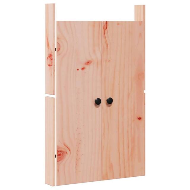 Berkfield Home Outdoor Kitchen Doors 50x9x82 cm Solid Wood Douglas Fir in Light Tan - Size: 50 x 9 x 82 cm - image 1
