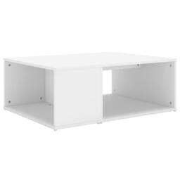 Berkfield Home Modern Coffee Table White 90x67x33 cm Engineered Wood - Size: 90 x 67 x 33 cm - thumbnail 3