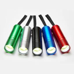 Bergstrom Pack of 5 COB Aluminium Torches with Safety Straps - thumbnail 2