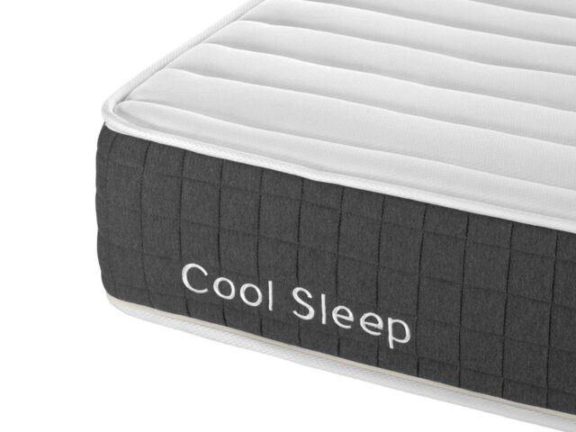 Arthur Sleep Cool Pocket Gel Foam Hybrid Medium Firm Mattress in White - Size: Super King - image 1