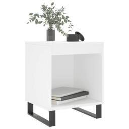 Berkfield Home Bedside Cabinets 2 pcs White 40x35x50 cm Engineered Wood - Size: 40 x 35 x 50 cm - thumbnail 3