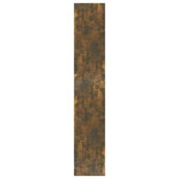 Berkfield Home Classic Book Cabinet/Room Divider Smoked Oak 80x30x166 cm Enginee in Brown - Size: 80 x 30 x 166 cm - thumbnail 6