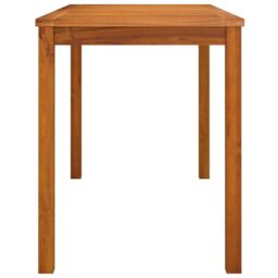 Berkfield Home Garden Table 110x55x67 cm Solid Wood Acacia in Brown - Size: 110 x 55 x 67 cm - thumbnail 4
