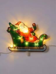Marco Paul Pre-Lit Santa Sleigh & Reindeer LED Stakes - Size: 400g - thumbnail 5