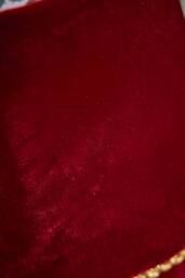Dibor Luxury Red Knightsbridge Velvet Xmas Gift Christmas Stocking - Size: Medium - thumbnail 2