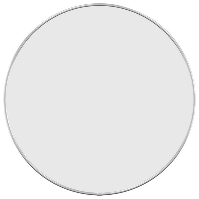 Berkfield Home Wall Mirror Silver √ò 50 cm Round - image 1