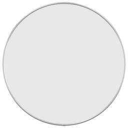 Berkfield Home Wall Mirror Silver √ò 50 cm Round - thumbnail 1