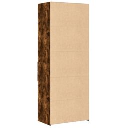 Berkfield Home Highboard Smoked Oak 70x42.5x185 cm Engineered Wood in Brown - thumbnail 6