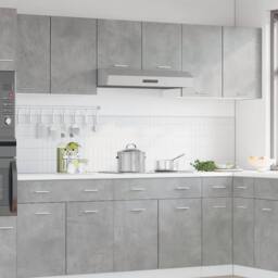Berkfield Home Hanging Cabinet Lyon Concrete Grey 80x31x60 cm Engineered Wood - Size: 80 x 31 x 60 cm - thumbnail 3