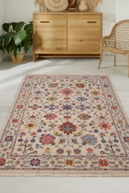 The Rug Shop UK Multi Traditional Easy to clean Machine Made Floral Area Rug - Size: 240 cm x 340 cm - image 1