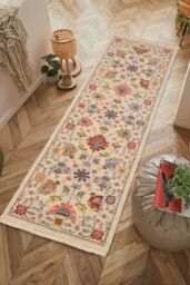 The Rug Shop UK Multi Traditional Easy to clean Machine Made Floral Area Rug - Size: 240 cm x 340 cm - thumbnail 2
