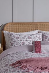 Helena Springfield 'Cherine' Duvet Cover Set in Pink - Size: Super King - thumbnail 2