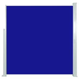 Berkfield Home Retractable Side Awning 140 x 300 cm Blue - thumbnail 2