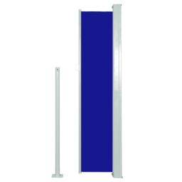 Berkfield Home Retractable Side Awning 140 x 300 cm Blue - thumbnail 4