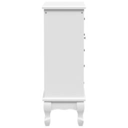 Berkfield Home Cabinet with 5 Drawers 2 Shelves White - thumbnail 7
